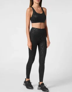 Black Leopard Push Up Leggings