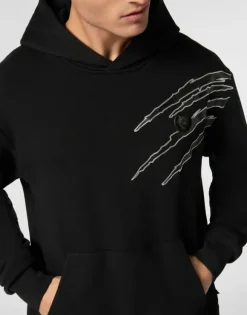 Cotton Hoodie Sweatshirt LS Lamina Scratch