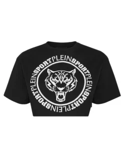 Crop T-shirt Round Neck SS