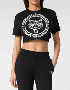 Crop T-shirt Round Neck SS