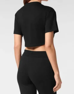 Crop T-shirt Round Neck SS