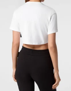 Crop T-shirt Round Neck SS