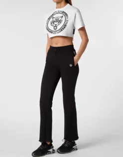 Crop T-shirt Round Neck SS