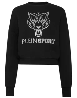 Cropped Hoodie Sweatjacket Tiger