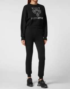 Cropped Hoodie Sweatjacket Tiger