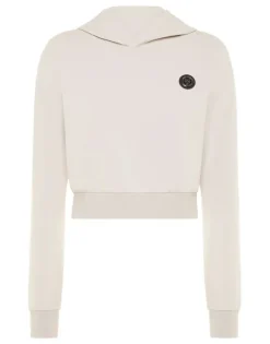 Cropped Hoodie Sweatshirt