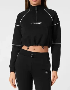 Cropped Hoodie Sweatshirt