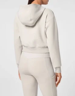 Cropped Hoodie Sweatshirt