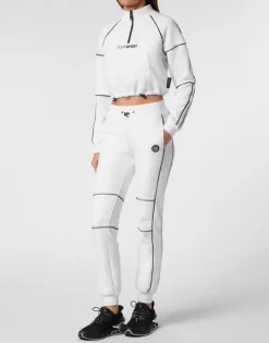 Cropped Hoodie Sweatshirt