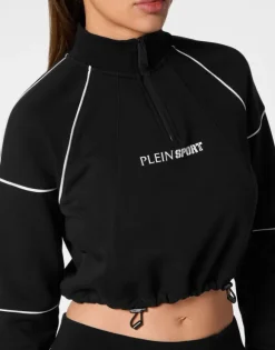 Cropped Hoodie Sweatshirt