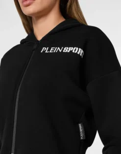 Cropped Hoodie Sweatshirt Tiger