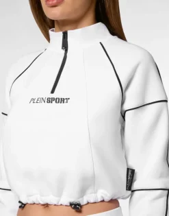 Cropped Hoodie Sweatshirt