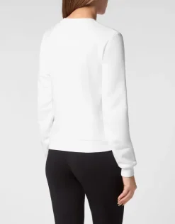 Cropped Roundneck Sweatshirt