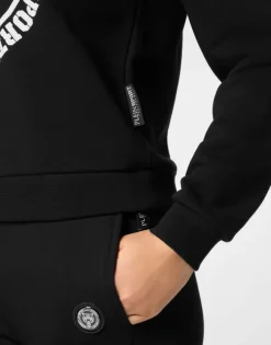 Cropped Roundneck Sweatshirt