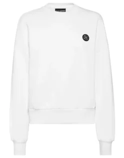 Cropped Sweatshirt LS Glitter