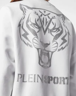 Cropped Sweatshirt LS Glitter