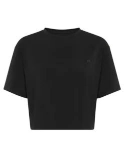 Cropped T-shirt Round Neck SS