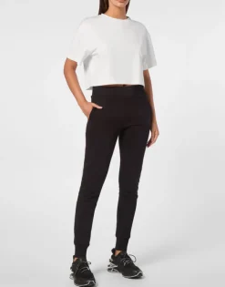 Cropped T-shirt Round Neck SS