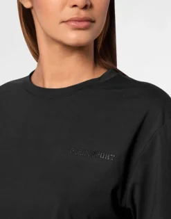 Cropped T-shirt Round Neck SS