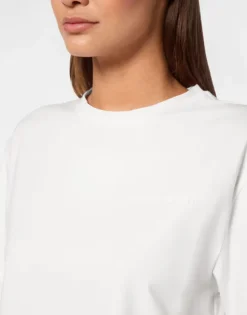 Cropped T-shirt Round Neck SS