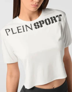 Cropped T-shirt Round Neck SS