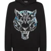 Hoodie Sweatshirt Chrome Tiger