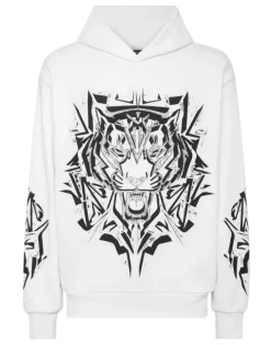 Hoodie Sweatshirt Thunder Tiger