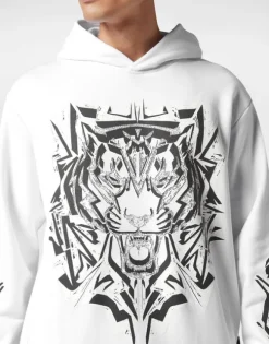 Hoodie Sweatshirt Thunder Tiger
