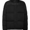 Hybrid Jersey Puffered Jacket LS