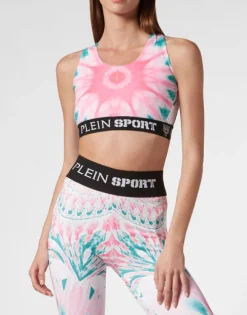 Jogging Bra Optical Flower