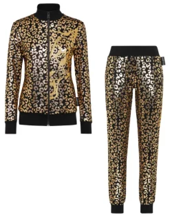 Jogging Tracksuit: Top/Trousers Leopard