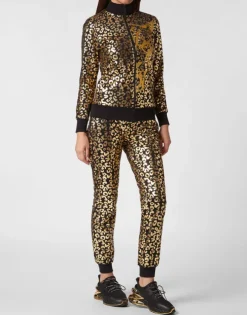Jogging Tracksuit: Top/Trousers Leopard