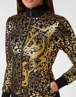Jogging Tracksuit: Top/Trousers Leopard