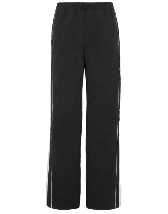 Nylon Loose Fit Jogging Trousers