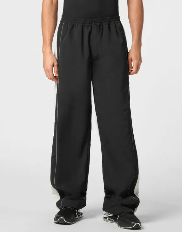 Nylon Loose Fit Jogging Trousers