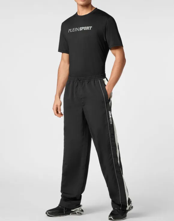 Nylon Loose Fit Jogging Trousers