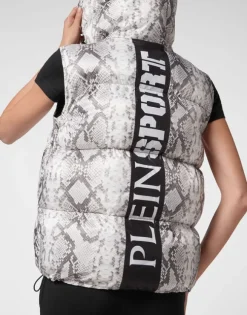 Nylon Puffer Gilet Pitone