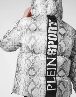 Nylon Puffer Jacket Pitone