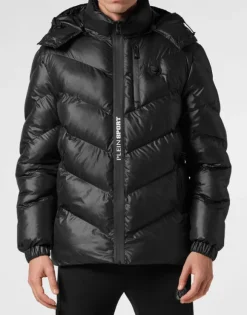 Nylon Puffer Jacket Tiger