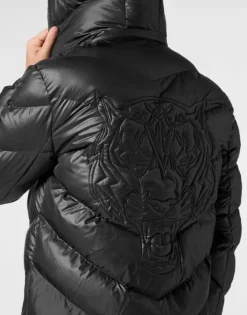 Nylon Puffer Jacket Tiger