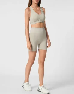 Seamless Micro Biker Shorts Logo