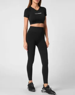 Seamless Sport Leggings Logo