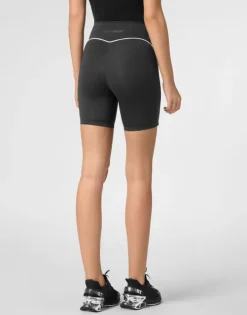 Silky Soft Piping Biker Shorts