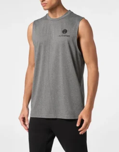 Sleeveless T-shirt Round Neck SS