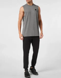 Sleeveless T-shirt Round Neck SS