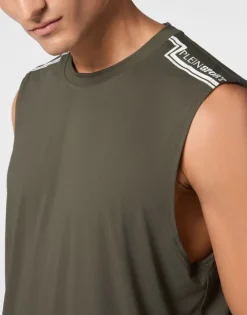 Sleeveless T-shirt Round Neck SS