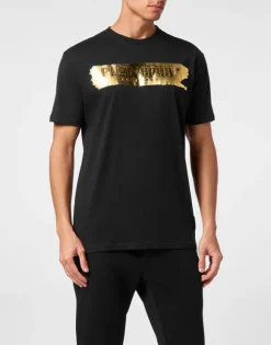 T-shirt Round Neck SS Silver Brush