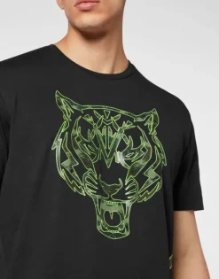 T-shirt Round Neck Tiger