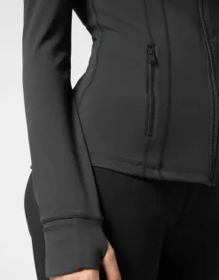 Zipped Jogging Top